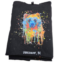 Alternative view of Tee Shirt Printed Beautiful Grizzly Bear TOP SELLER! FREE Namedrop