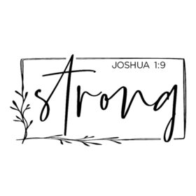 Tee Shirt Printed Affirmation Strong