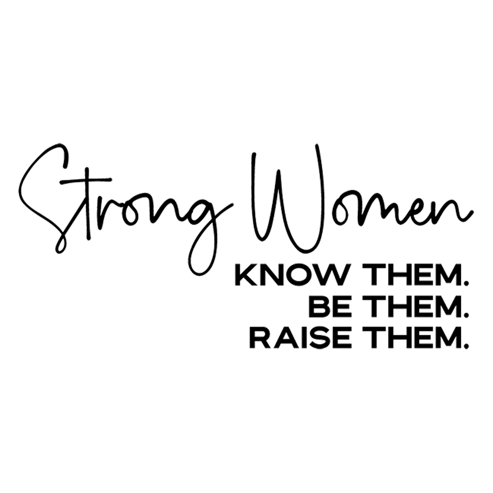 Tee Shirt Printed Affirmation Strong Women