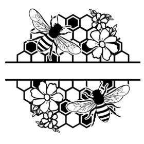 Tee Shirt Printed Bee Quotes Honeycomb Namedrop