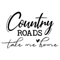 Tee Shirt Printed Country Country Roads Take Me Home