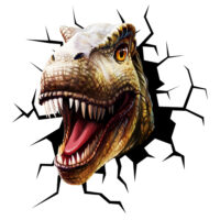 Alternative view of Tee Shirt Printed Beautiful T-Rex