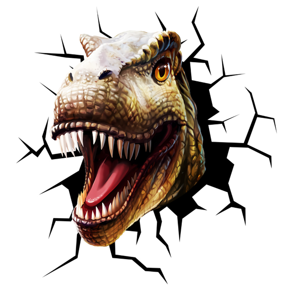 Tee Shirt Printed Beautiful T-Rex - Image 2