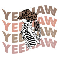 Tee Shirt Printed Edgy Yeehaw