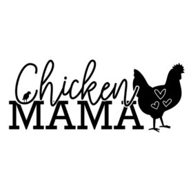 Tee Shirt Printed Chicken Chicken Mama