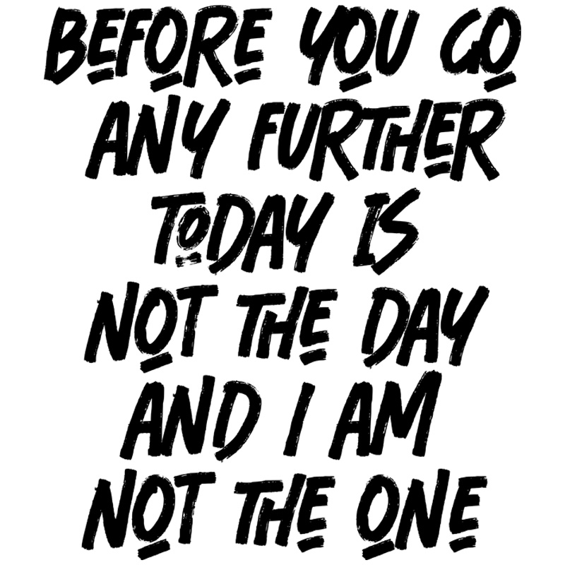 Tee Shirt Printed Sarcastic Not The Day