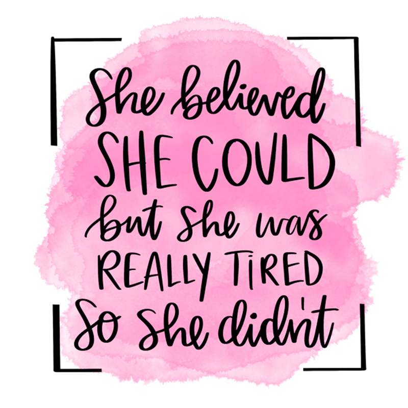 Tee Shirt Printed Sarcastic She Was Really tired