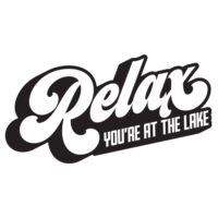 Tee Shirt Printed Lake Relax You're At The Lake