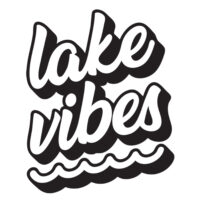 Tee Shirt Printed Lake Lake Vibes