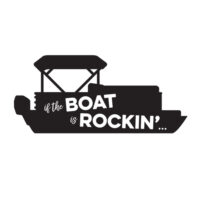 Tee Shirt Printed Lake If the Boat Is Rockin'