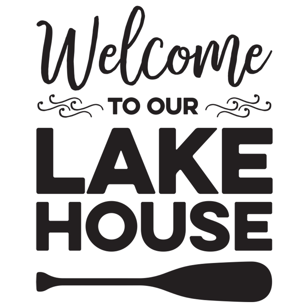 Tee Shirt Printed Lake Welcome To Our Lake House