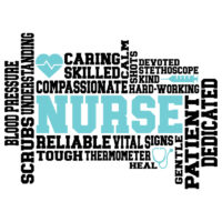 Tee Shirt Printed Nurse Reliable