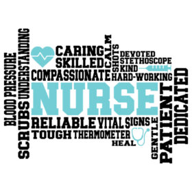 Tee Shirt Printed Nurse Reliable