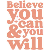 Tee Shirt Printed Small Business Believe You Can