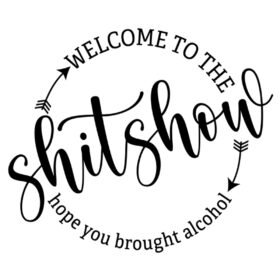 Tee Shirt Printed Ranch Shitshow