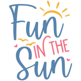 Tee Shirt Printed Summer Fun In The Sun