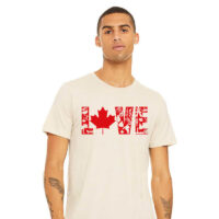 Tee Shirt Printed Canada Love
