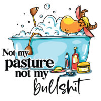 Tee Shirt Printed Cow Not My Pasture