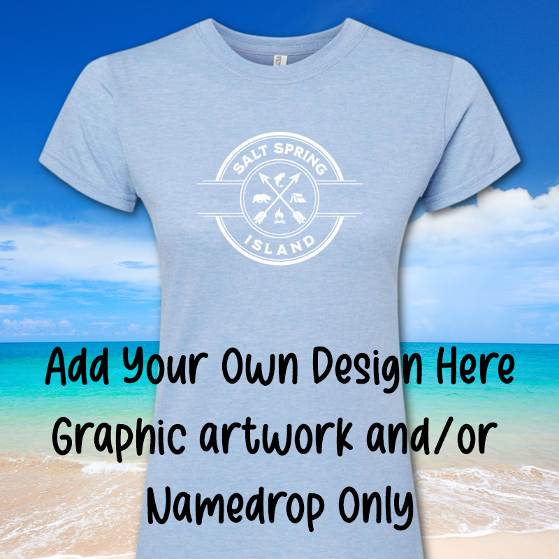 1 CUSTOM SHIRT Add Your Own Print-Ready Design *minimum order 12 units per artwork*