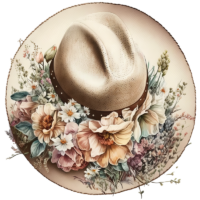 Mugs Watercolor Art Cowgirl Hat