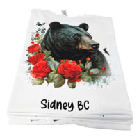 Alternative view of Tee Shirt Printed Beautiful Art Black Bear Watercolor Art #16