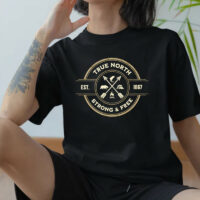 Alternative view of Tee Shirt Printed Canada True North Strong & Free Round Arrows Est 1867