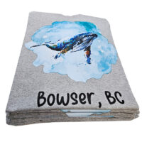 Tee Shirt Printed Beautiful Whale