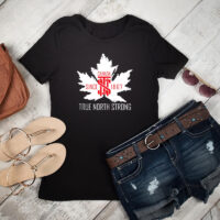 Print Ready Graphic Tees Prepack Canada TRUE NORTH STRONG Canada Since 1867 *minimum order is 1 prepack of 8 shirts assorted colors & sizes as listed here*