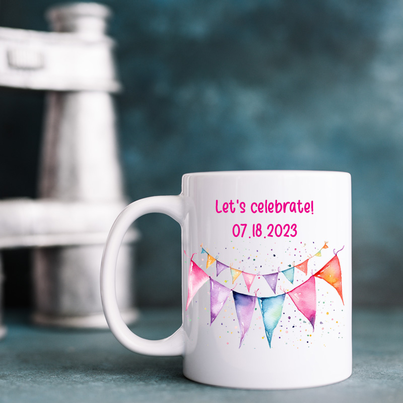 Ceramic Mug Printed WATERCOLOUR ART CELEBRATIONS Pick Your Design 11oz Capacity - Image 9