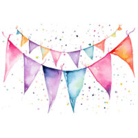 Tee Shirt Printed Beautiful Watercolor Art Pastel Birthday Celebration #08