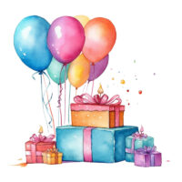 Tee Shirt Printed Beautiful Watercolor Art Pastel Birthday Celebration #11