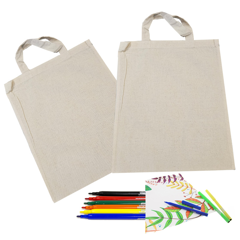 10” x 12.5” Small Kids Grab Bag Carrier Tote Bag PICK A DESIGN FROM OUR SHIRTS CATALOGUE - Go to the shirt design you like, SAVE the jpeg and attach the image file here - Image 3