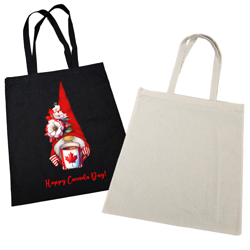 15”W x 16”H 5oz Cotton Shopping Tote Black & Natural Mix PICK A DESIGN FROM OUR SHIRTS CATALOGUE - Go to the shirt design you like, SAVE the jpeg and attach the image file here