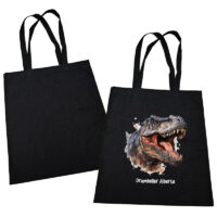 15”W x 16”H 5oz Cotton Shopping Tote All Black PICK A DESIGN FROM OUR SHIRTS CATALOGUE - Go to the shirt design you like, SAVE the jpeg and attach the image file here