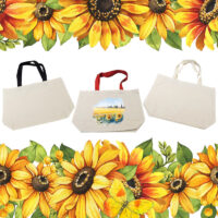 18”W x 5"D x 14”H 8 oz Cotton Canvas Fashion Bag with Magnetic Button 3 Strap Colors Mix PICK A DESIGN FROM OUR SHIRTS CATALOGUE - Go to the shirt design you like, SAVE the jpeg and attach the image file here