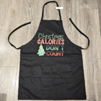 Alternative view of 22.5”x30” 8oz Polyester Cotton Adjustable Bib Apron Adult Solid Black PICK A DESIGN FROM OUR SHIRTS CATALOGUE - Go to the shirt design you like, SAVE the jpeg and attach the image file here