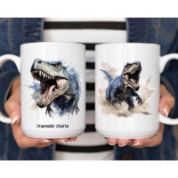 Ceramic Mug Printed WILDLIFE PREHISTORIC DINOSAUR Pick Your Design 15oz Capacity - Image 4