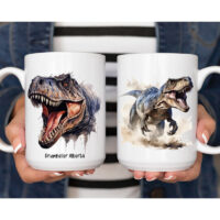 Ceramic Mug Printed WILDLIFE PREHISTORIC DINOSAUR Pick Your Design 15oz Capacity - Image 5