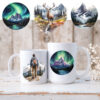 Ceramic Mug Printed ADVENTURE OUTDOORS CANADIAN ROCKIES Pick Your Design 15oz Capacity