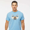 Tee Shirt Printed Bee Watercolour Art Majestic Bees #12