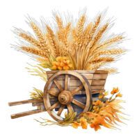 Alternative view of Tee Shirt Printed Farm Life Farming Golden Wheat #04