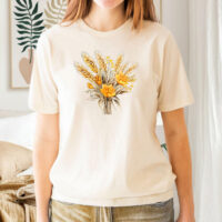Alternative view of Tee Shirt Printed Farm Life Farming Golden Wheat #05