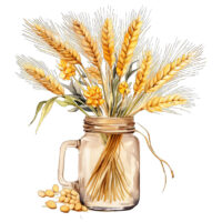 Alternative view of Tee Shirt Printed Farm Life Farming Golden Wheat #06