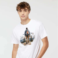 Tee Shirt Printed Adventure Outdoors Canadian Rockies #08