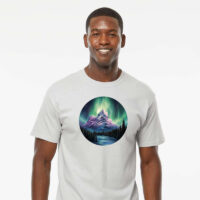 Alternative view of Tee Shirt Printed Adventure Outdoors Canadian Rockies #09