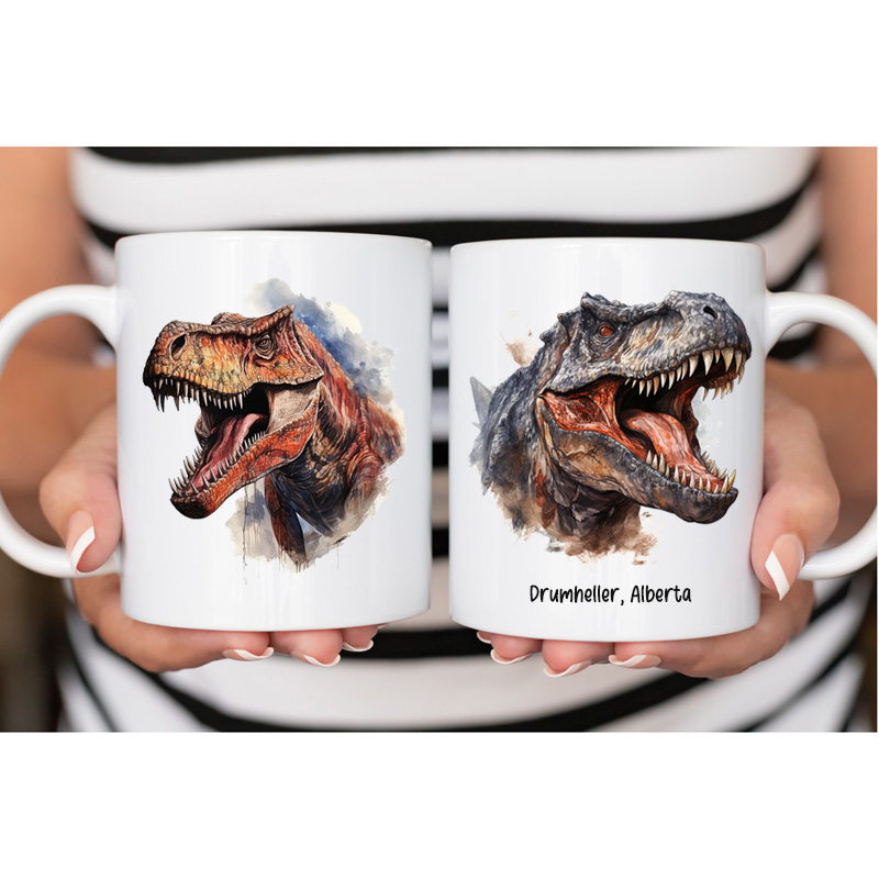 Ceramic Mug Printed WILDLIFE PREHISTORIC DINOSAUR Pick Your Design 11oz Capacity - Image 6