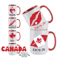 Alternative view of Tee Shirt Printed Canada True North Kiss My Eh Proud as Puck #04