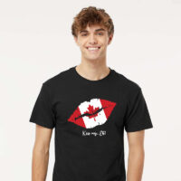 Tee Shirt Printed Canada True North Kiss My Eh Proud as Puck #01