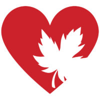 Alternative view of Ceramic Mug Printed 1 Design Canada True North I HEART ADD TEXT FREE 15oz WHITE