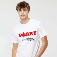 Tee Shirt Printed Canada True North Kiss My Eh Proud as Puck #05